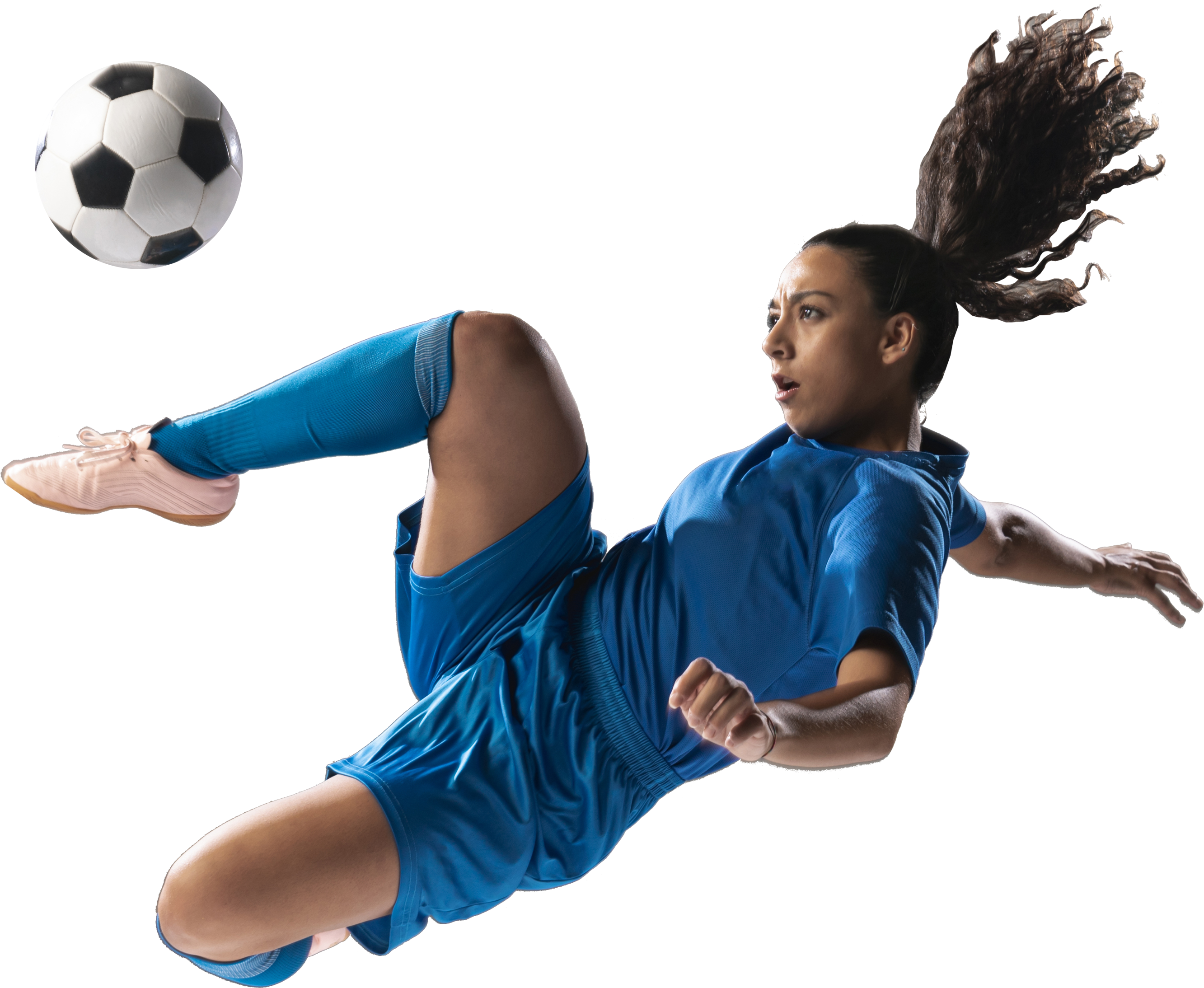 Chica chutando web Sporttime Femení