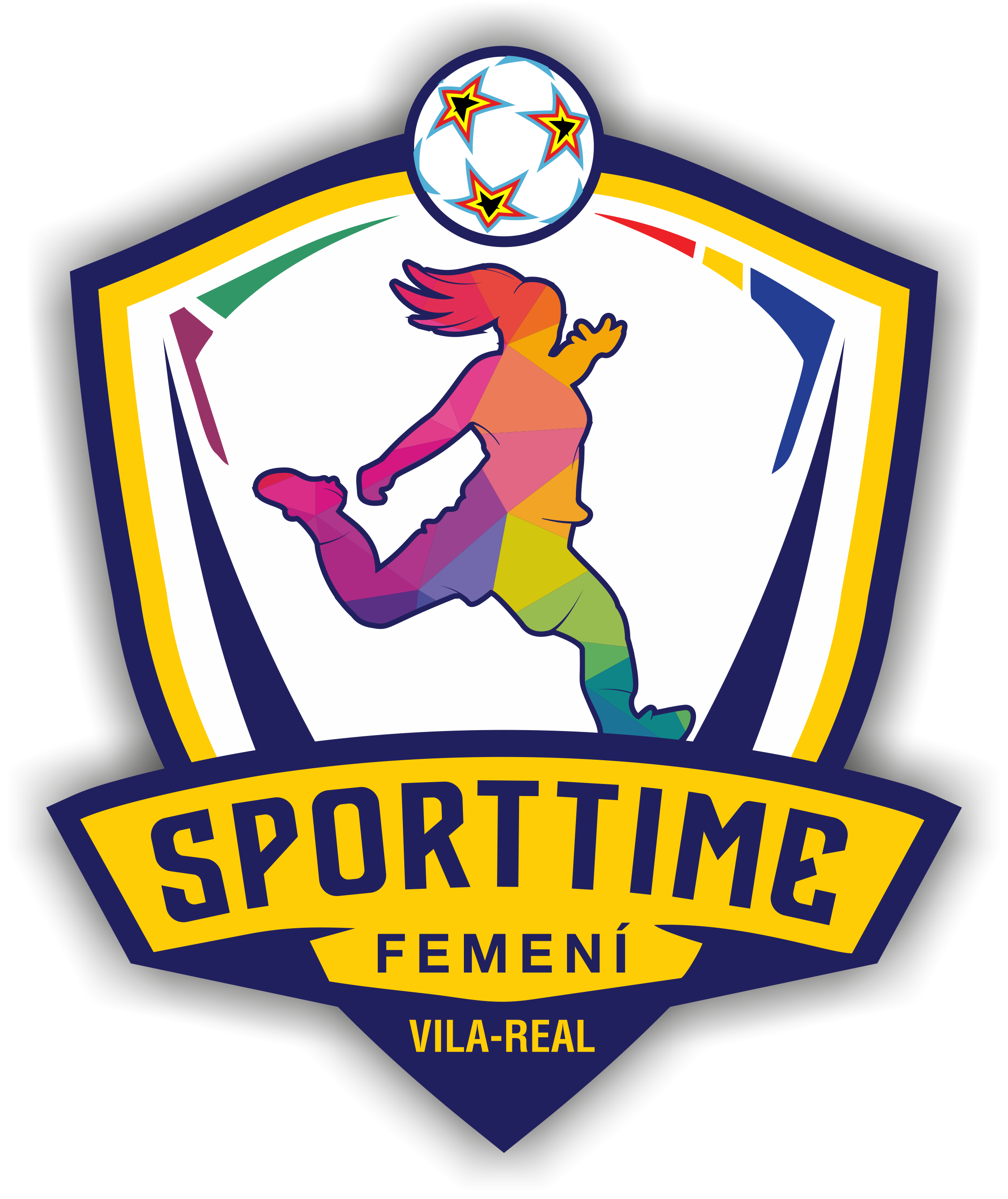 Encabezado web escudo Sporttime Femení